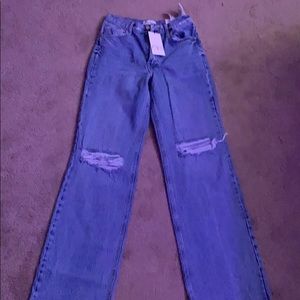 Straight wide leg ZARA jeans